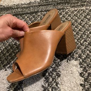 Camel colored heels